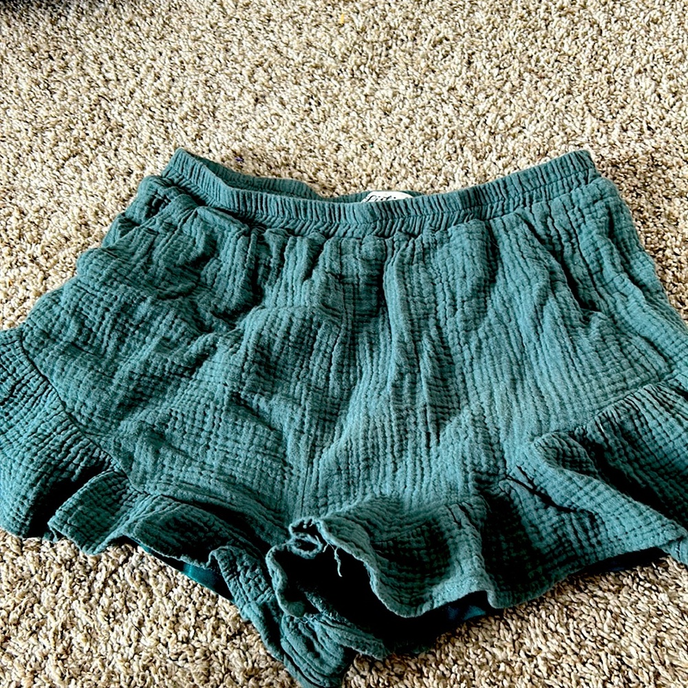 boutique green beautiful skort